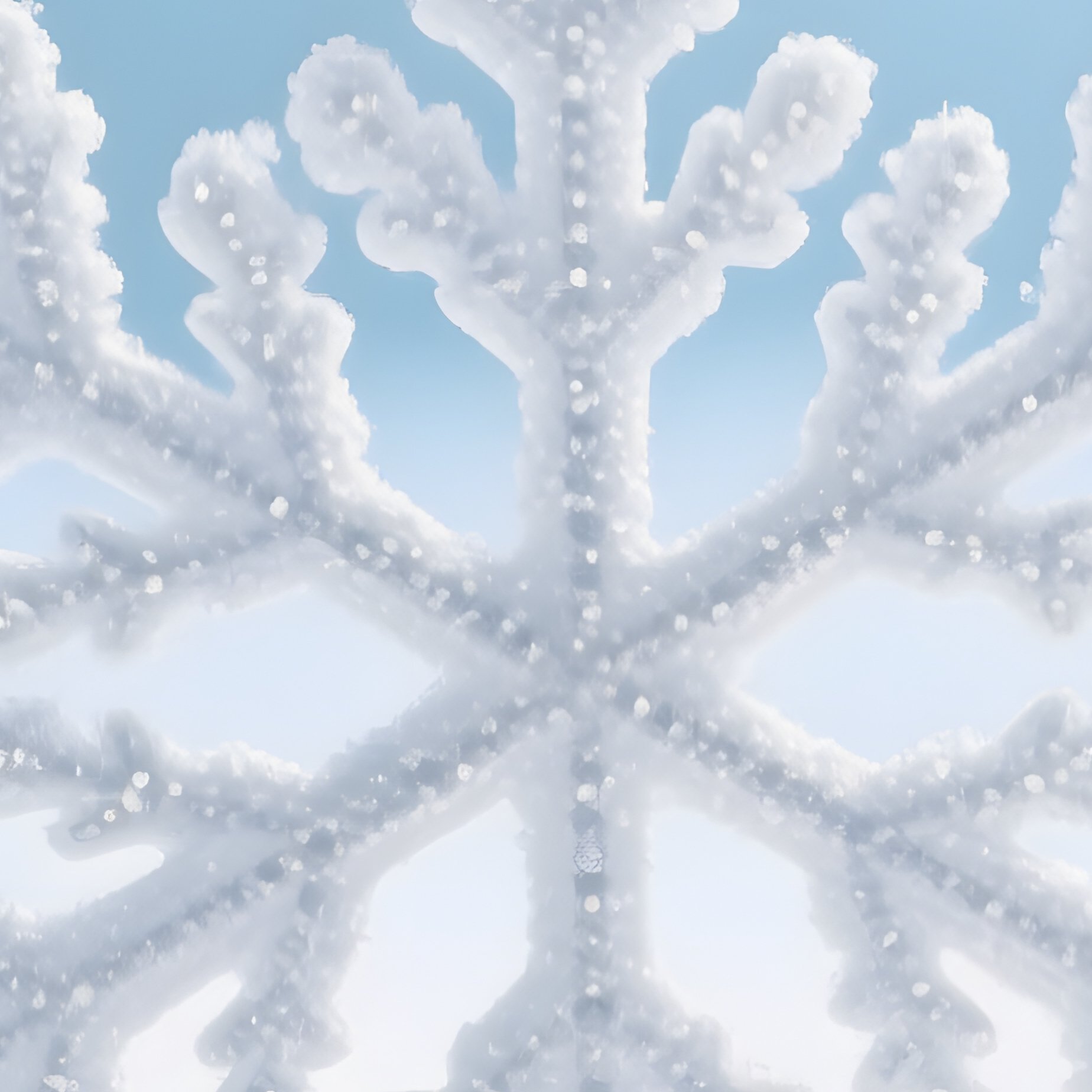 A Snowflake Decoration On A Snowy Surface Snowflake Winter - Full Resolution Quality Preview