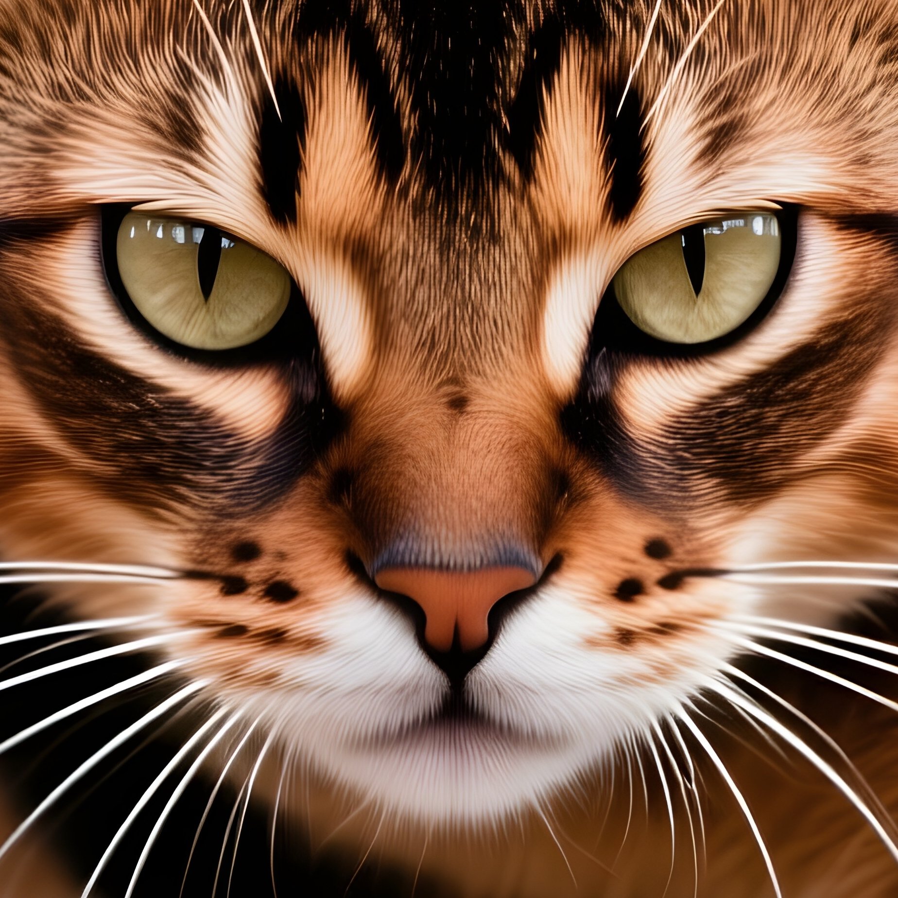 A Somali Cat Hunting Mode - Full Resolution Quality Preview