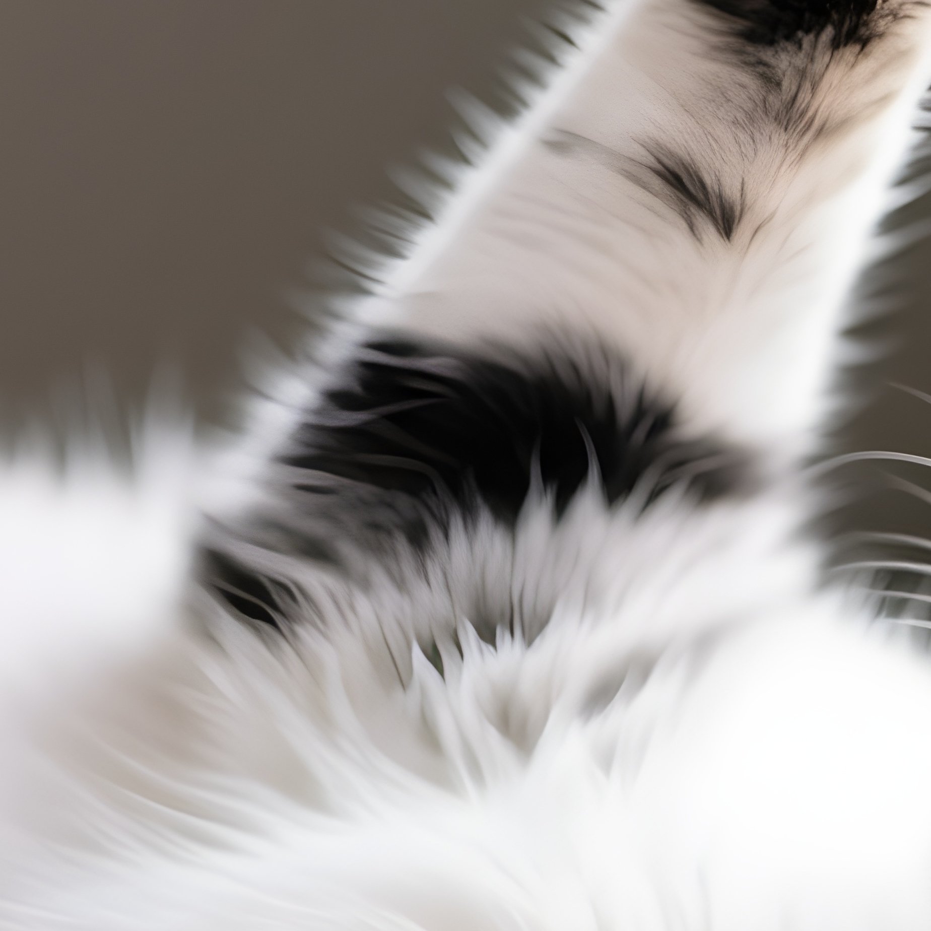 A Somali Cat Lying On Back With Paws Raised - Full Resolution Quality Preview