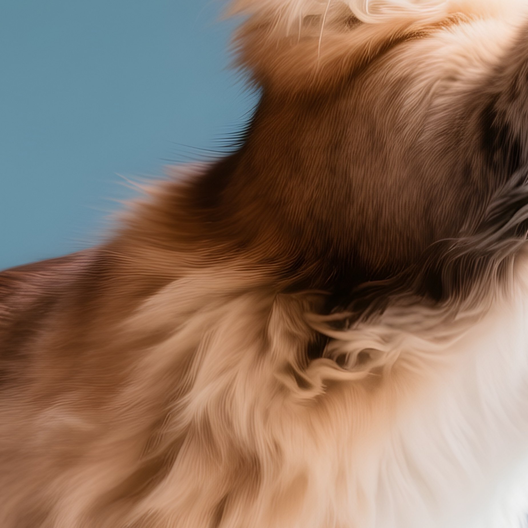 A Somali Cat Playing With A Toy In The Air - Full Resolution Quality Preview