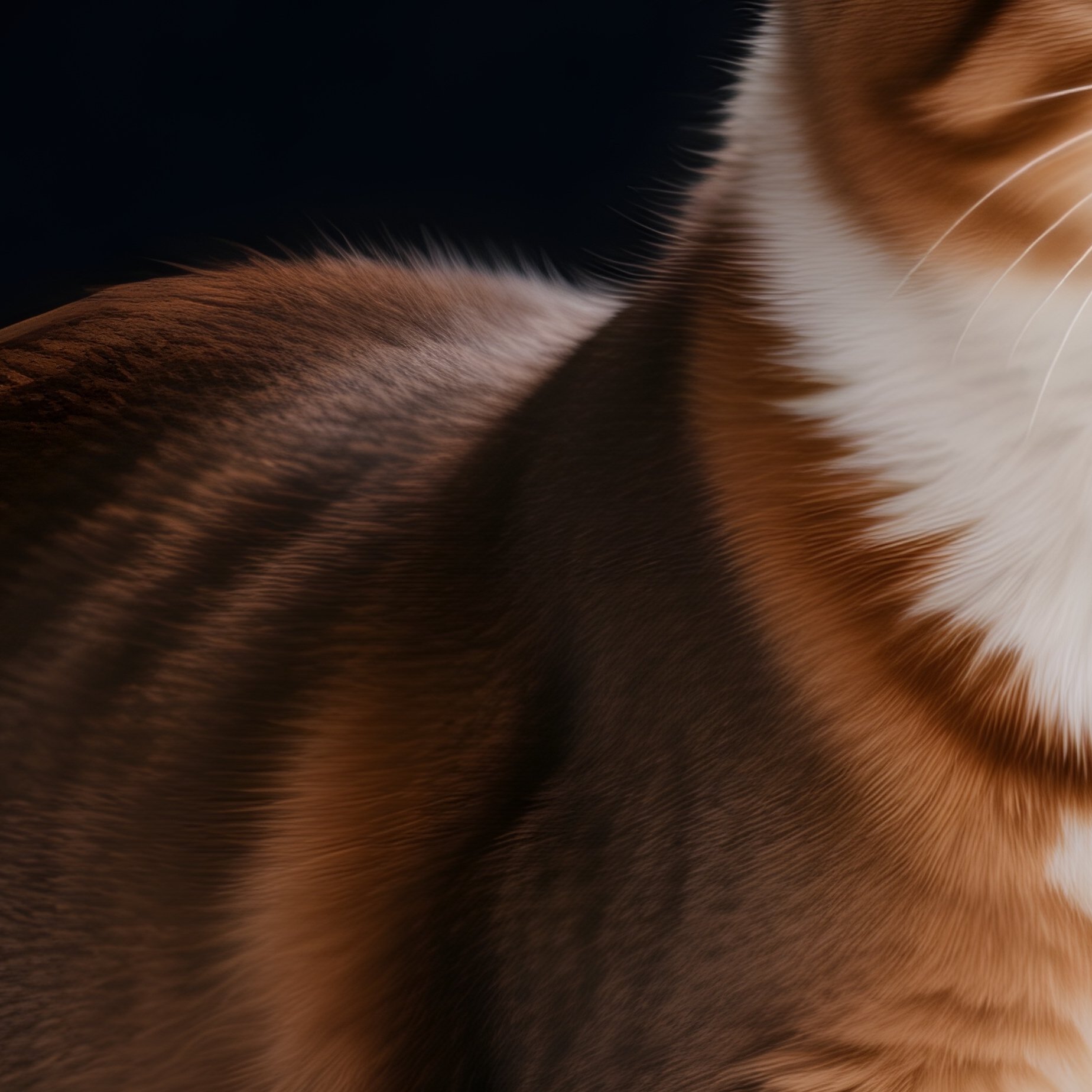 A Somali Cat With A Flicking Tail Science Fiction Image - Full Resolution Quality Preview