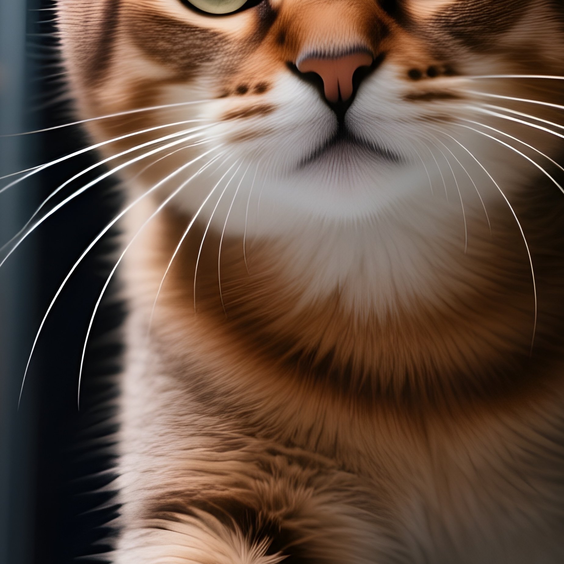 A Somali Paw Reaching Out From Under A Door Science Fiction - Full Resolution Quality Preview