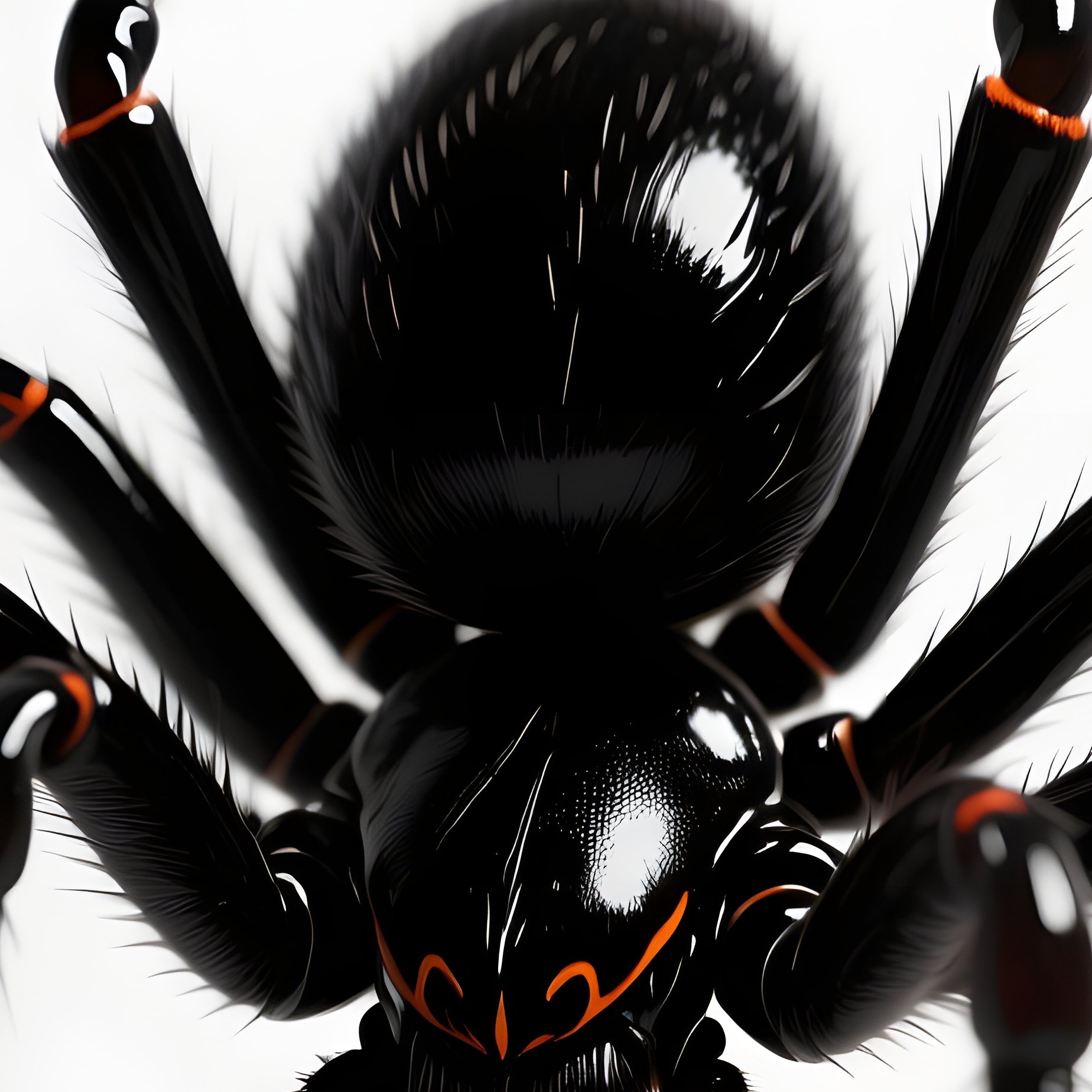 A Spider Hanging From A Thread Spider Hanging - Full Resolution Quality Preview