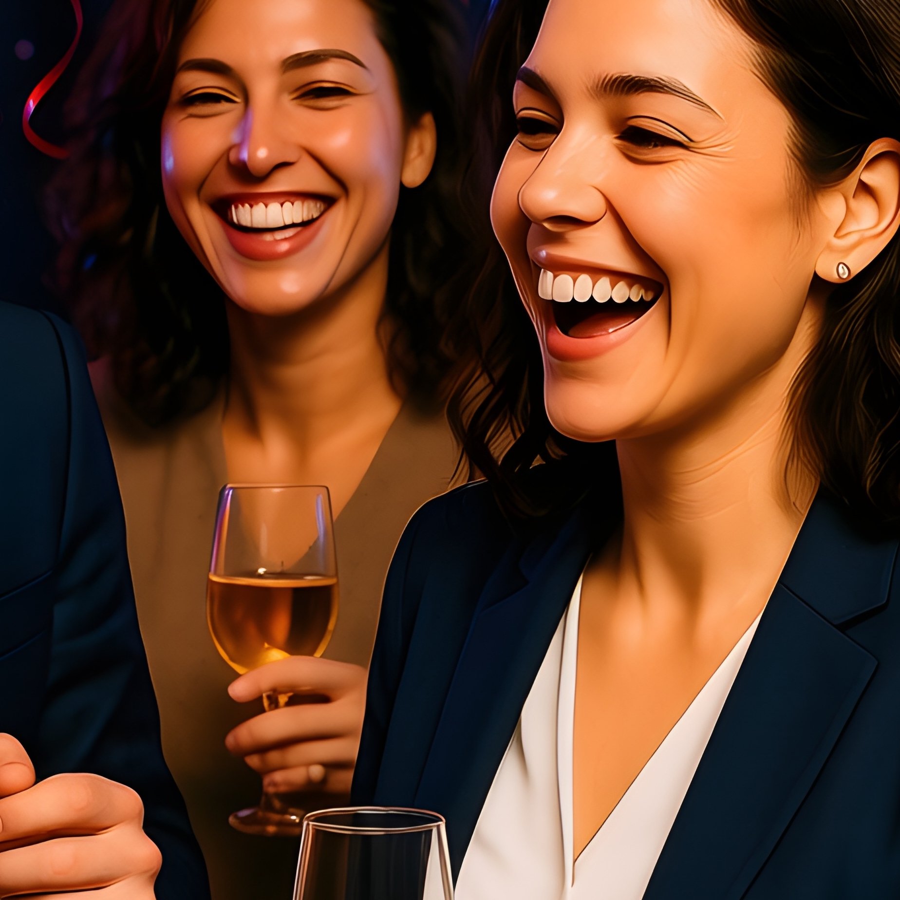 A Startup Founders Celebrating Success At A Party - Full Resolution Quality Preview