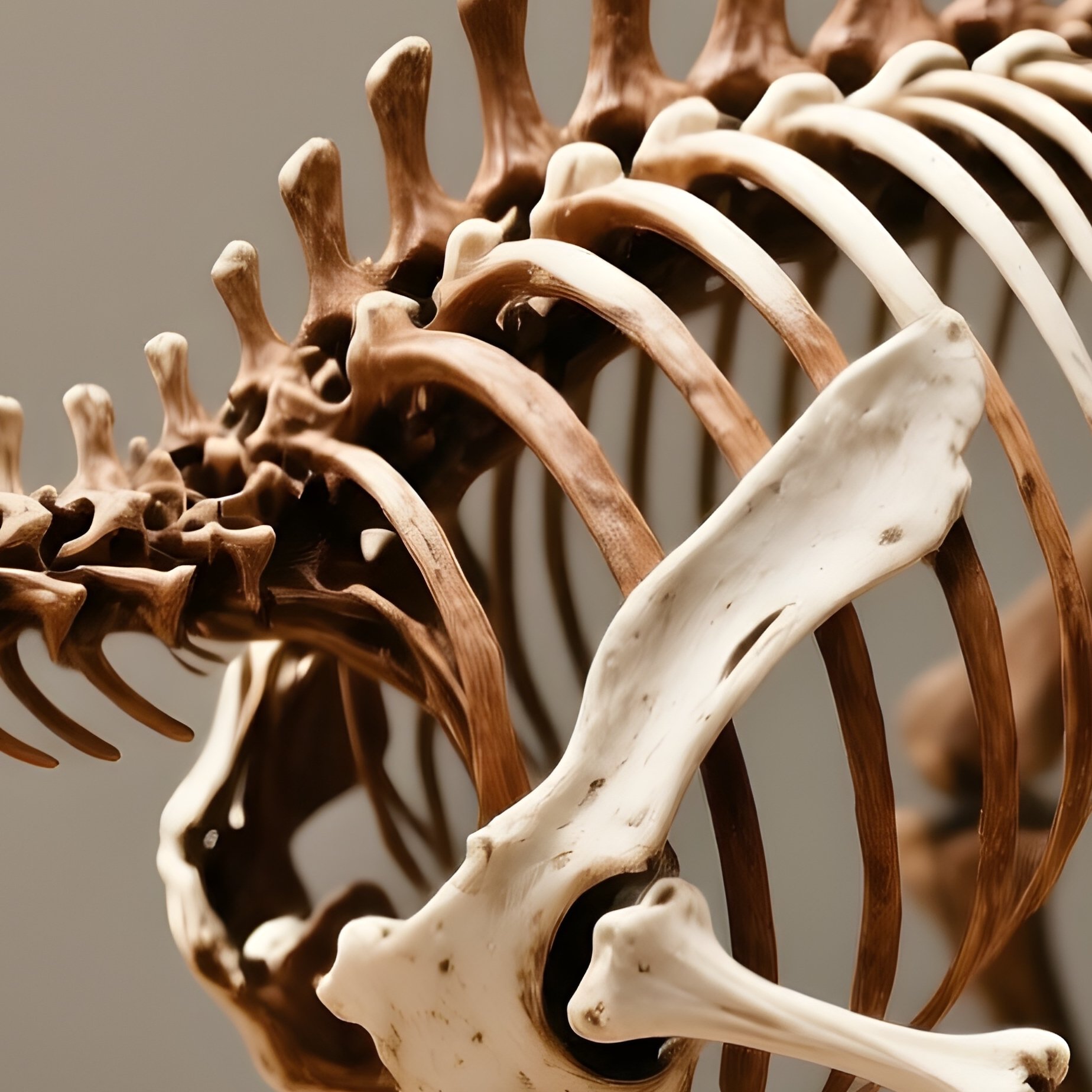 A Still Life Of An Edmontosaurus Fossil - Full Resolution Quality Preview