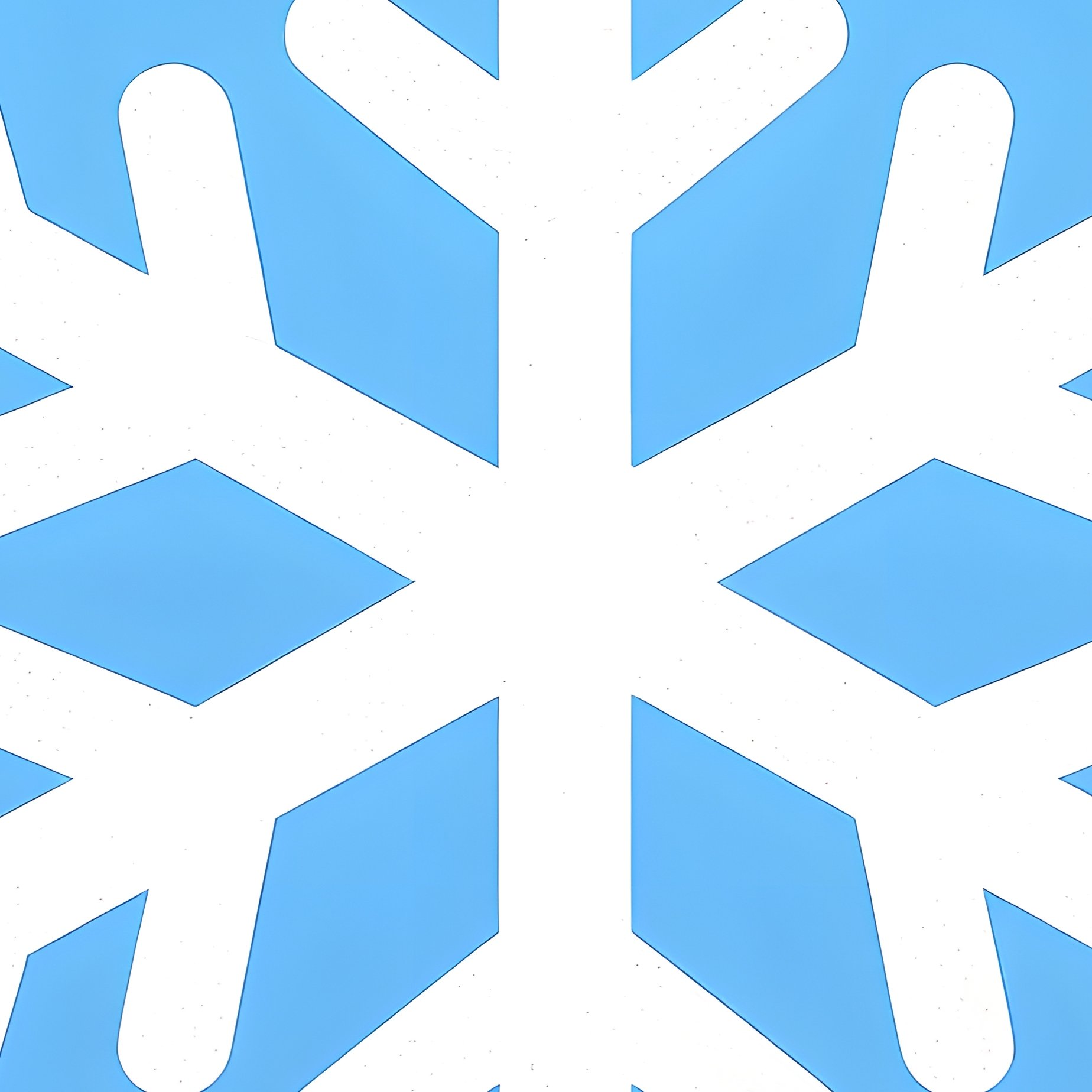 A Stylized Snowflake Snowflake Winter - Full Resolution Quality Preview