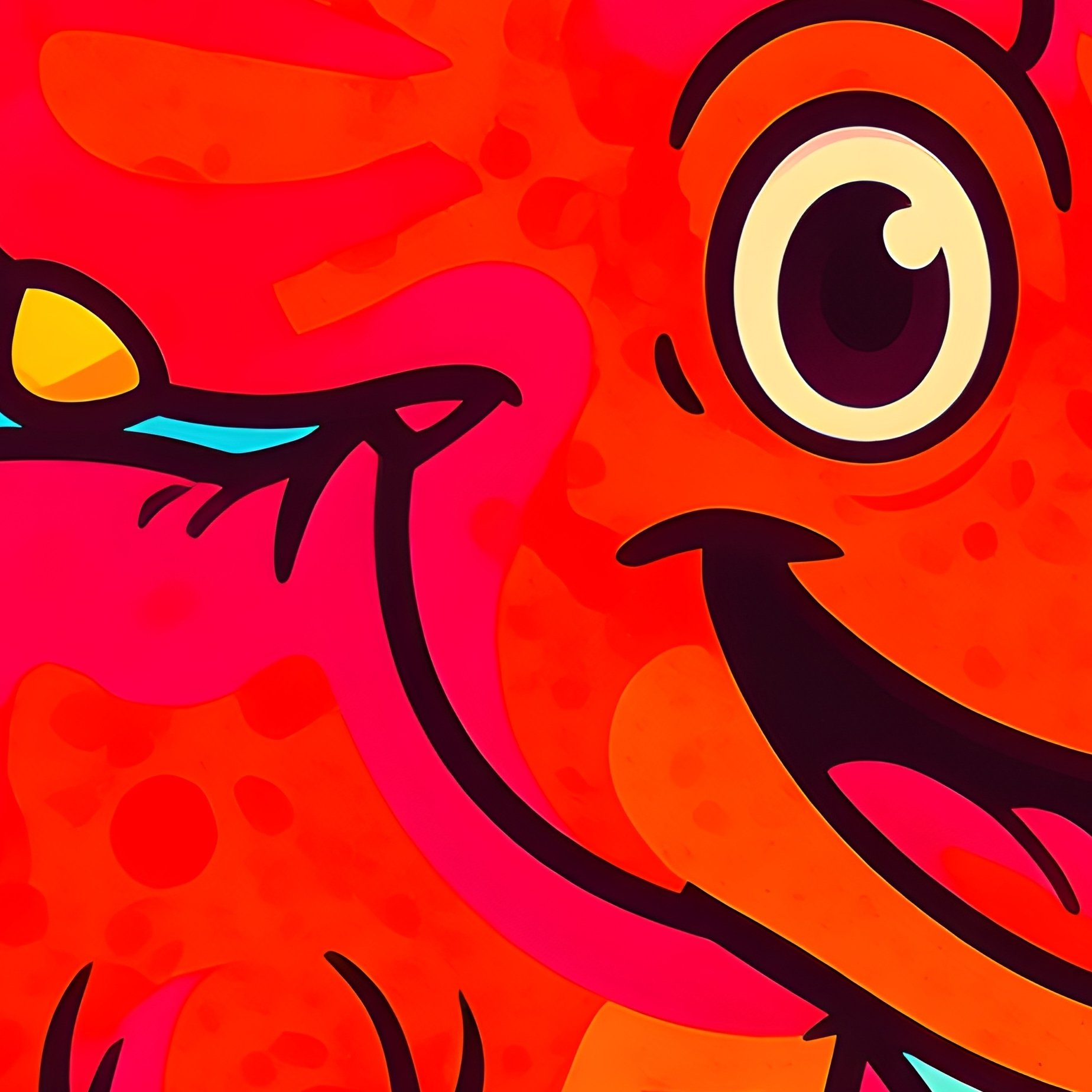 A Styracosaurus In An Illustration Style - Full Resolution Quality Preview