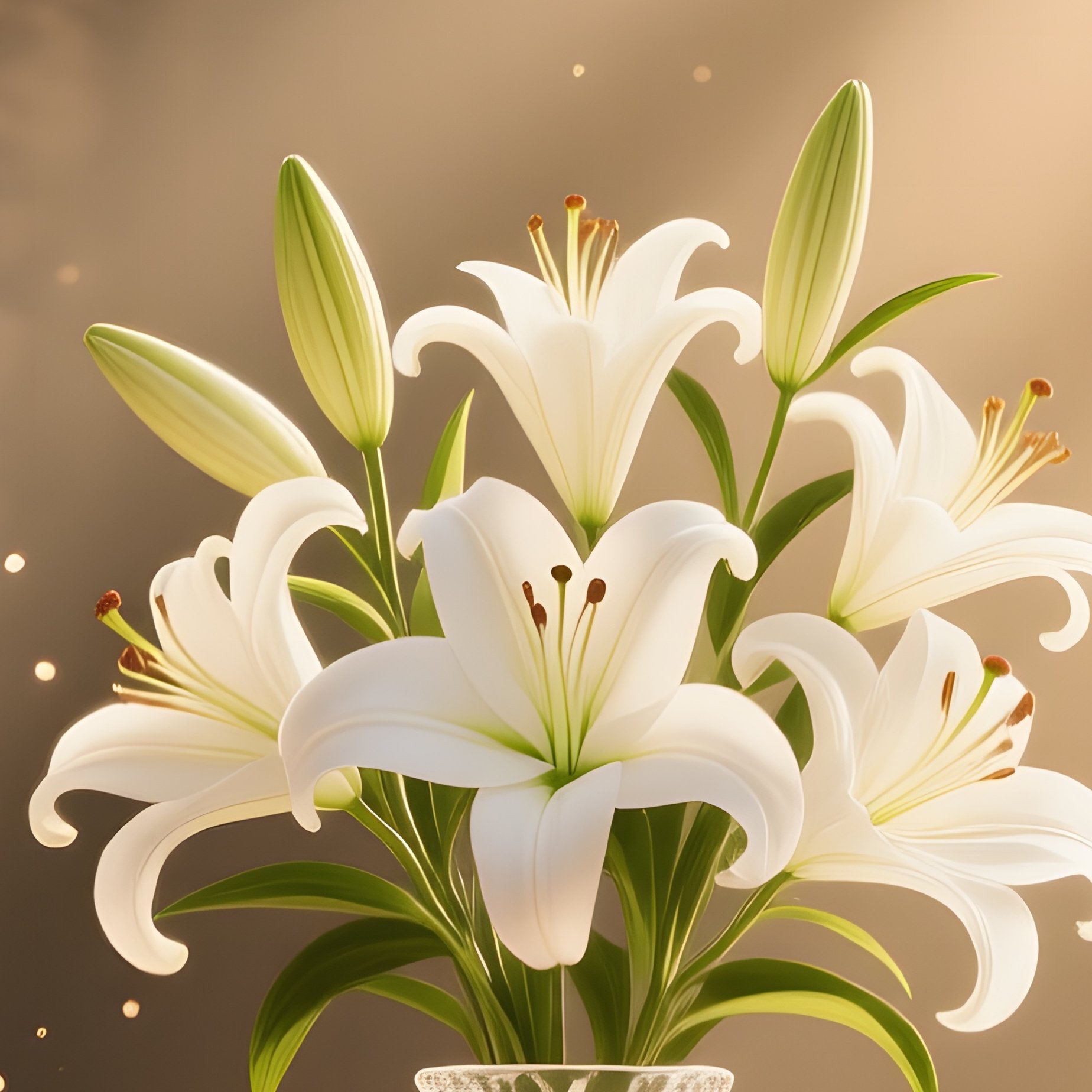 A Sunlit Stone Chapel Altar Bathed In Golden Morning Light, Intricate Wooden Carvings Framing A - Full Resolution Quality Preview