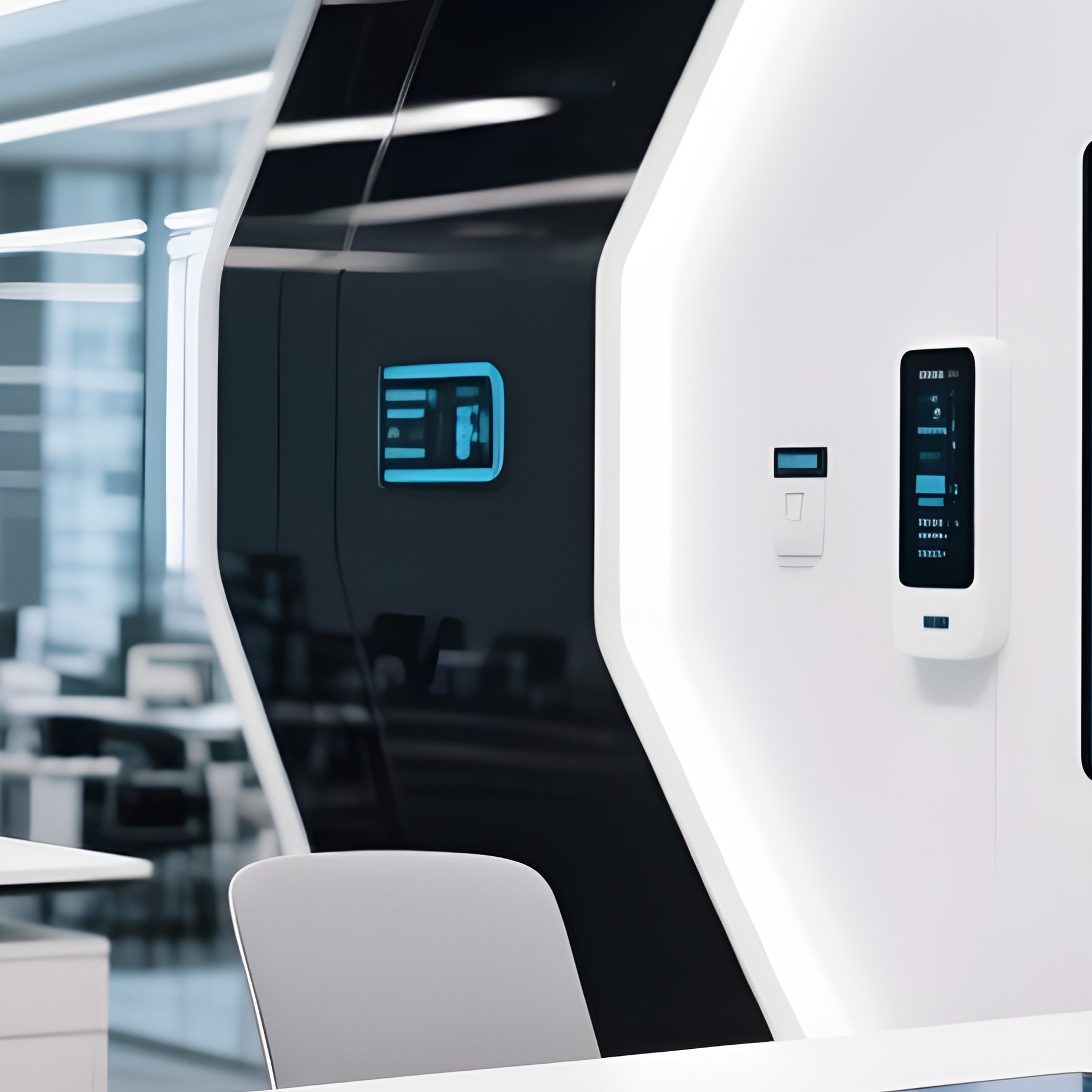 A Tech Driven Modern Co Working Office Interior - Full Resolution Quality Preview