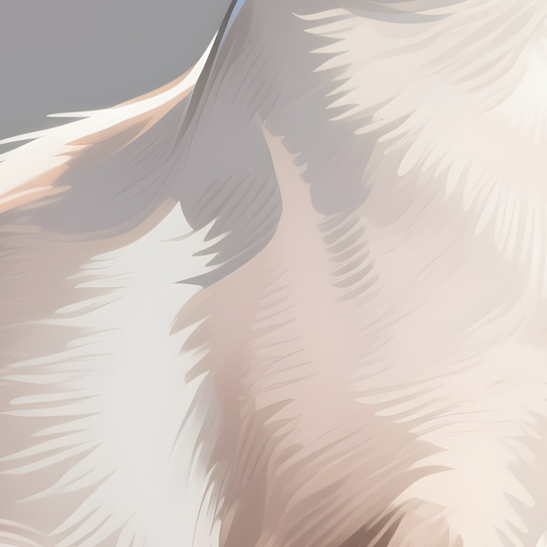 A Tonkinese Artwork Of A Cat Sitting With Head Tilted - Full Resolution Quality Preview