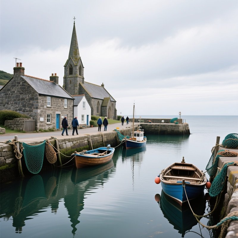 A Traditional Irish Coastal Village