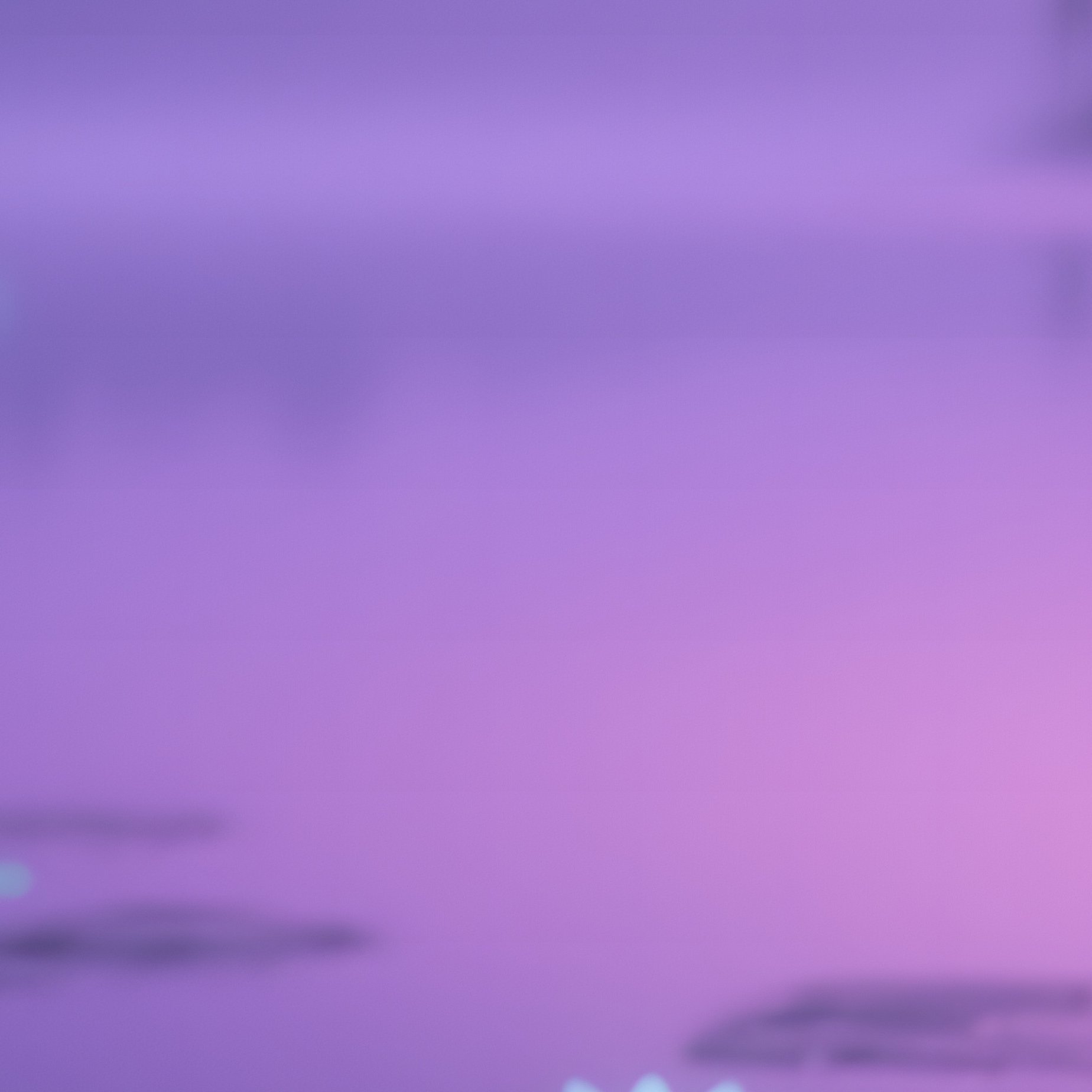 A Tranquil Twilight Scene With Soft Purple Haze Over A Lake, White Water Lilies Illuminated By - Full Resolution Quality Preview