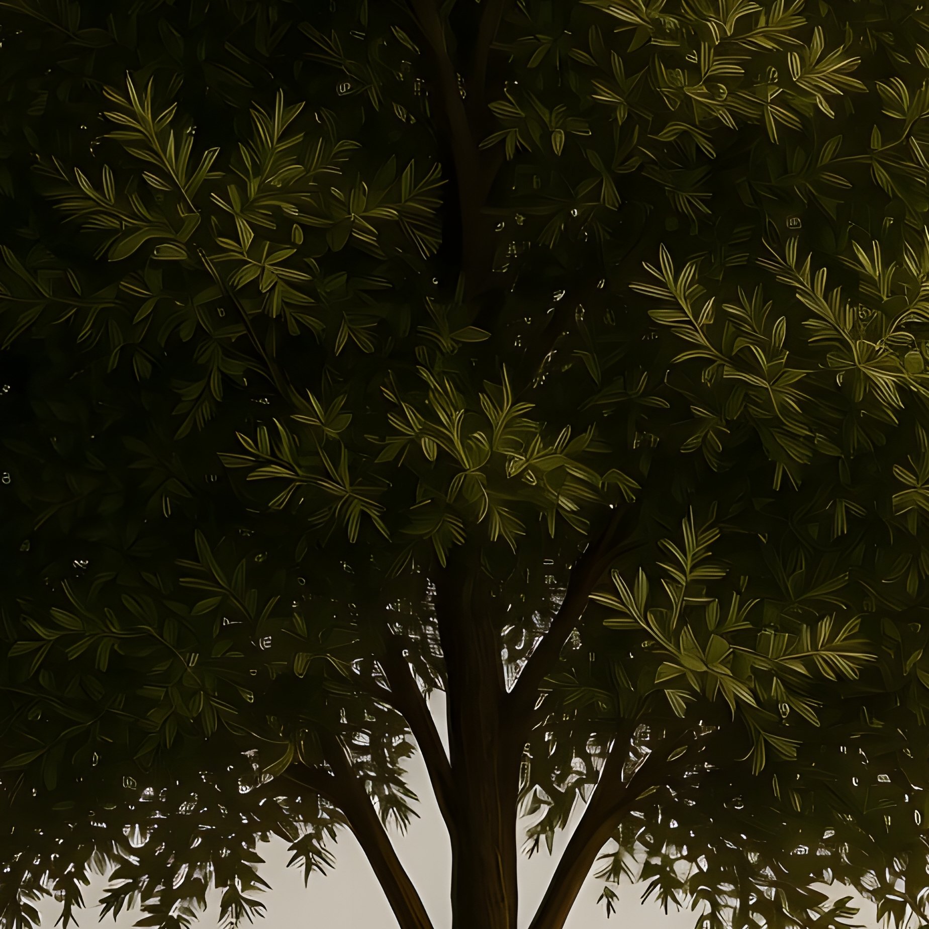 A Tree Tree Digital Art - Full Resolution Quality Preview