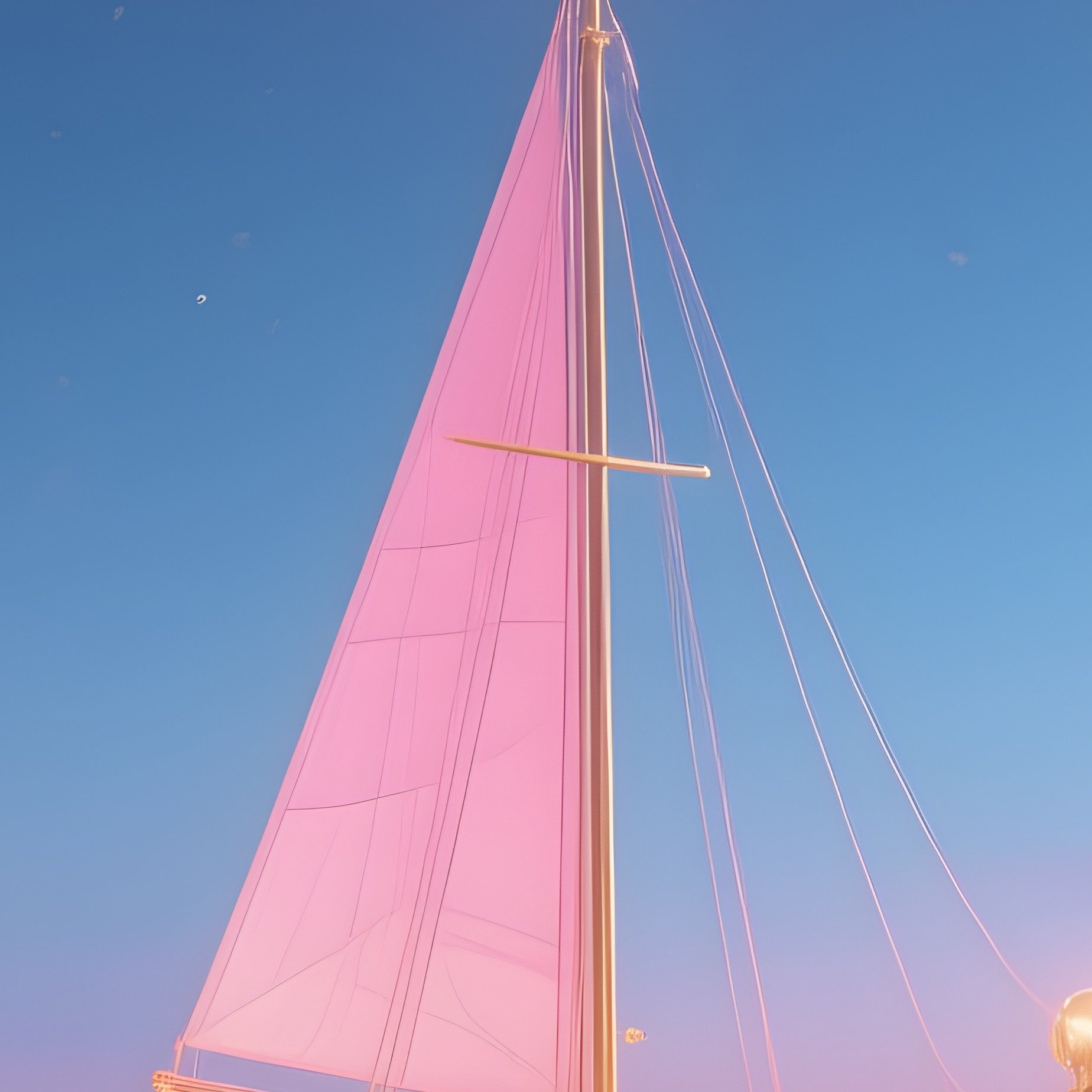 A Tunnel Of Love Boat Entering A Heart Shaped Archway - Full Resolution Quality Preview