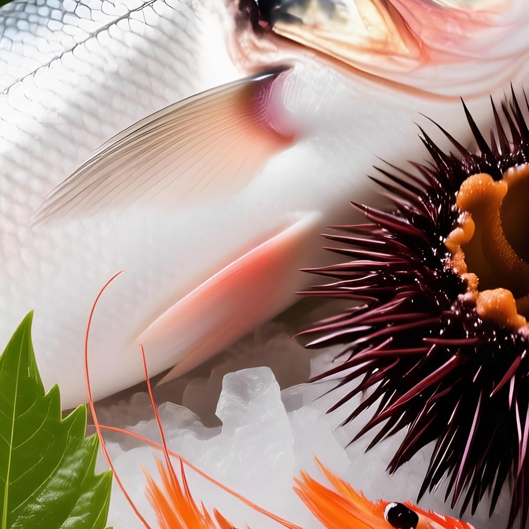 A Variety Of Seafood Items Arranged On A Platter Seafood Fresh - Full Resolution Quality Preview