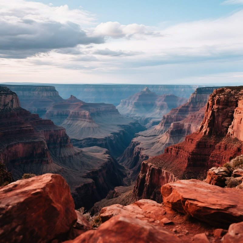 A Vast Canyon Landscape Canyon Landscape