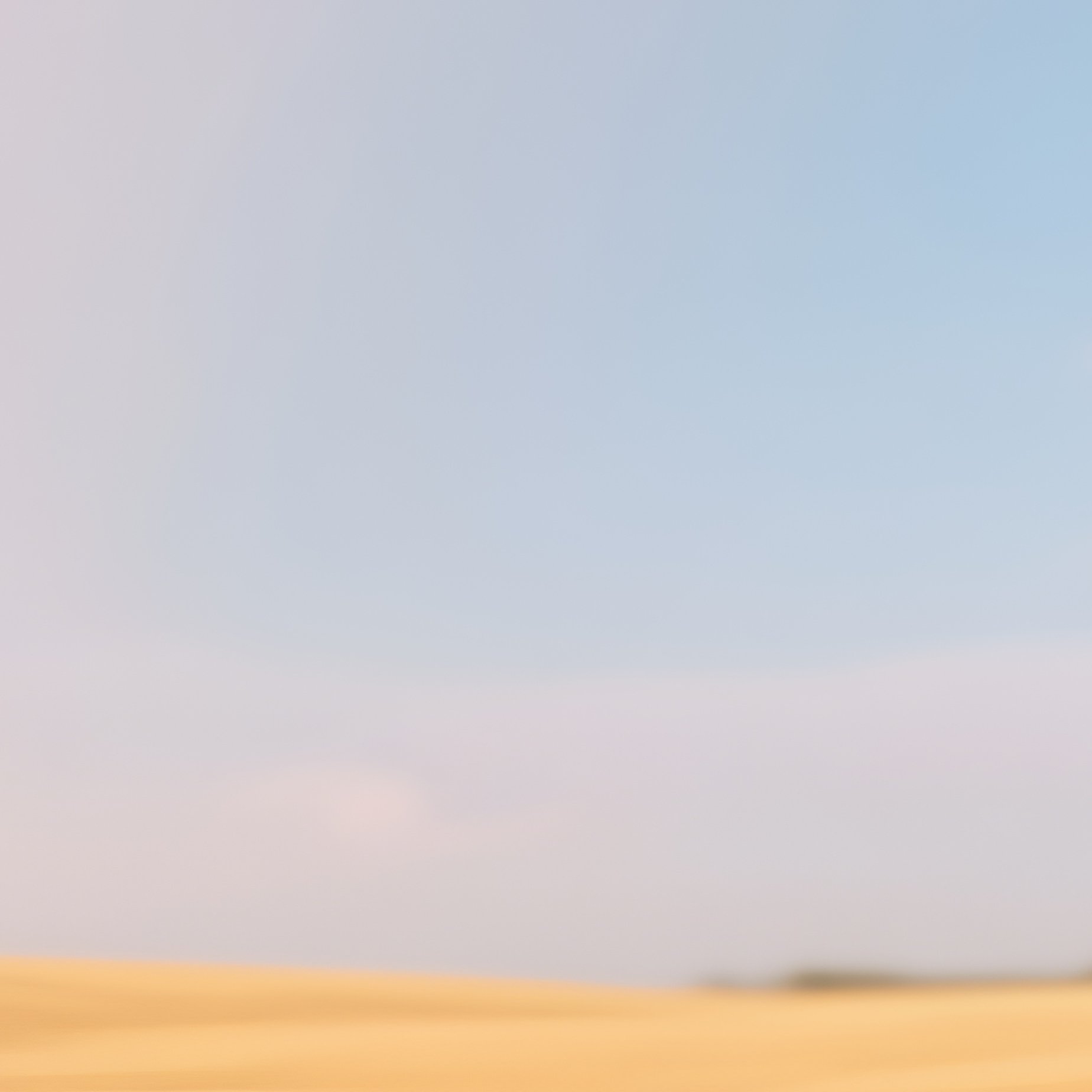 A Warm Rainbow Spanning Across A Golden Wheat Field - Full Resolution Quality Preview