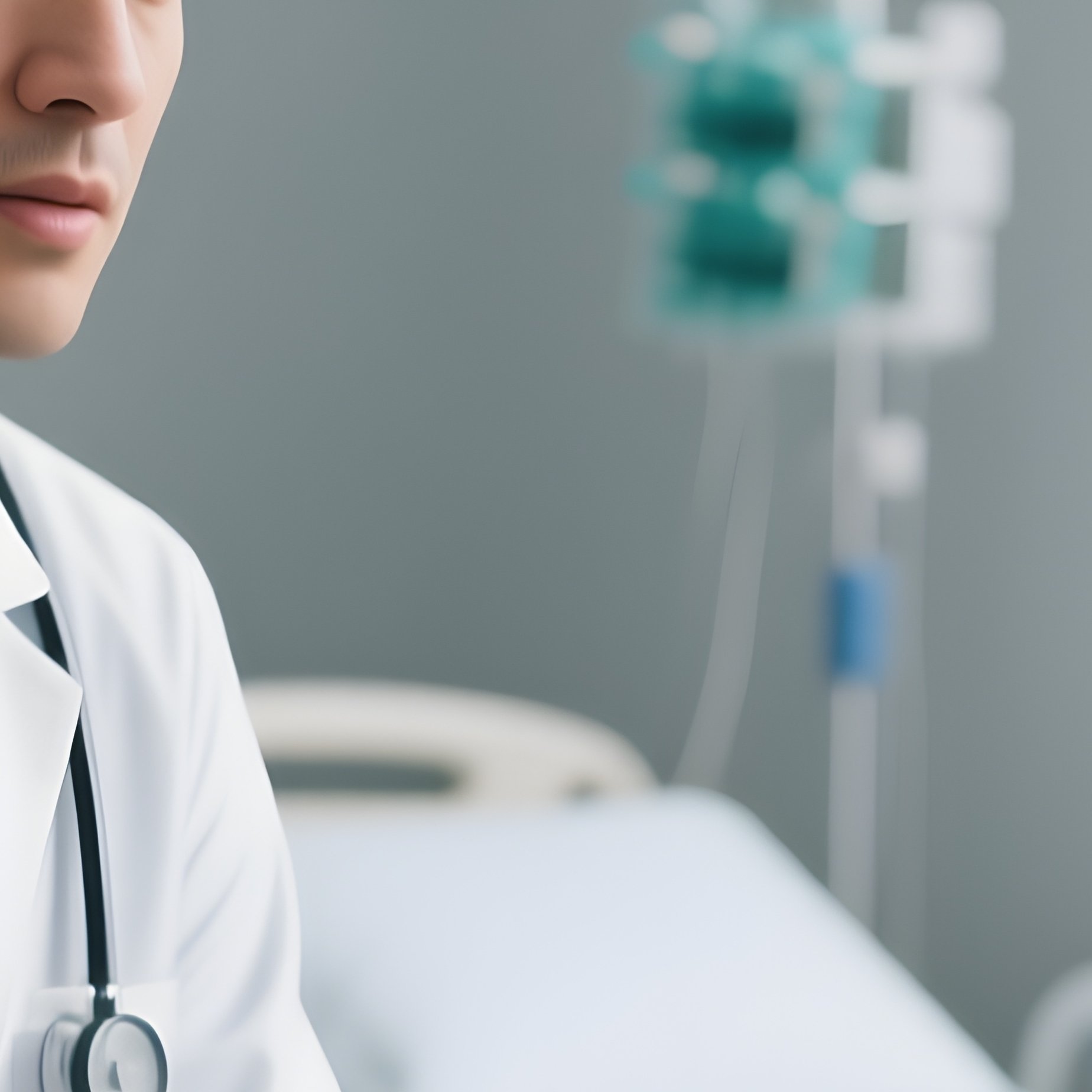 A White Doctor Talking Reassuringly To A Black Senior Patient In A Medical Office. - Full Resolution Quality Preview