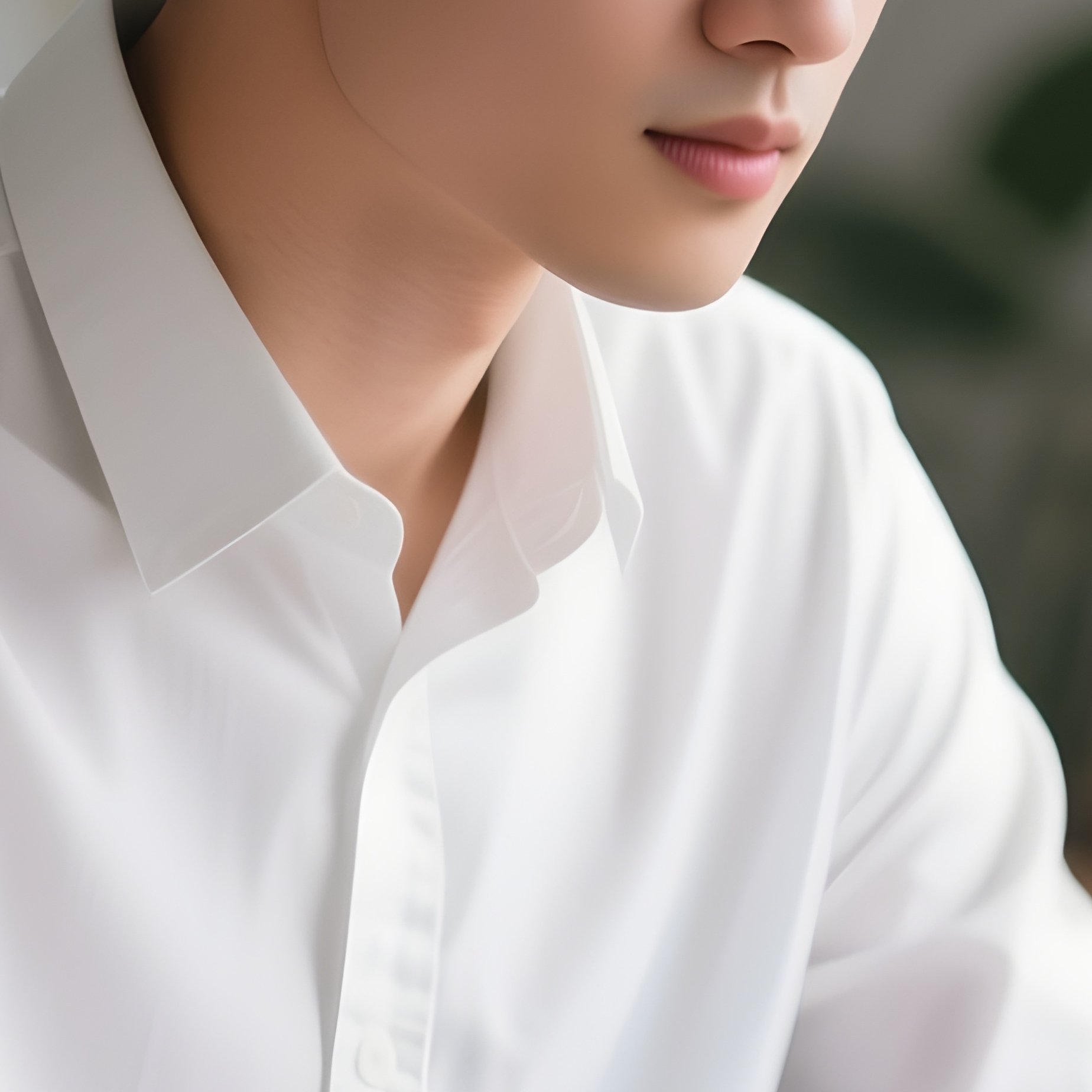 A White Freelancer Working From Home With A Cup Of Coffee. - Full Resolution Quality Preview