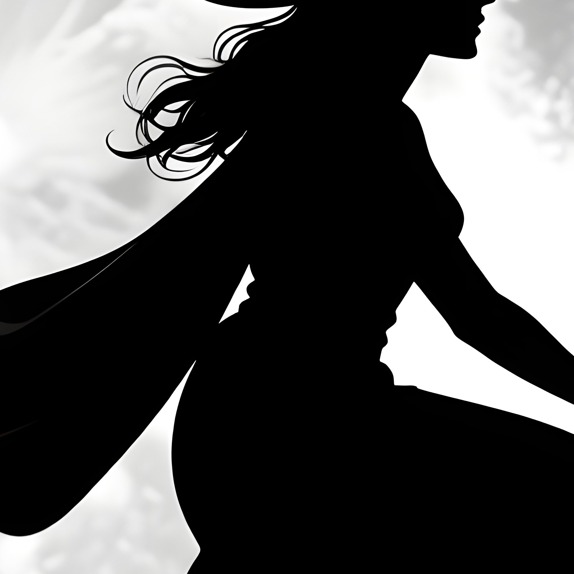 A Witch Flying On A Broomstick Witch Moon - Full Resolution Quality Preview