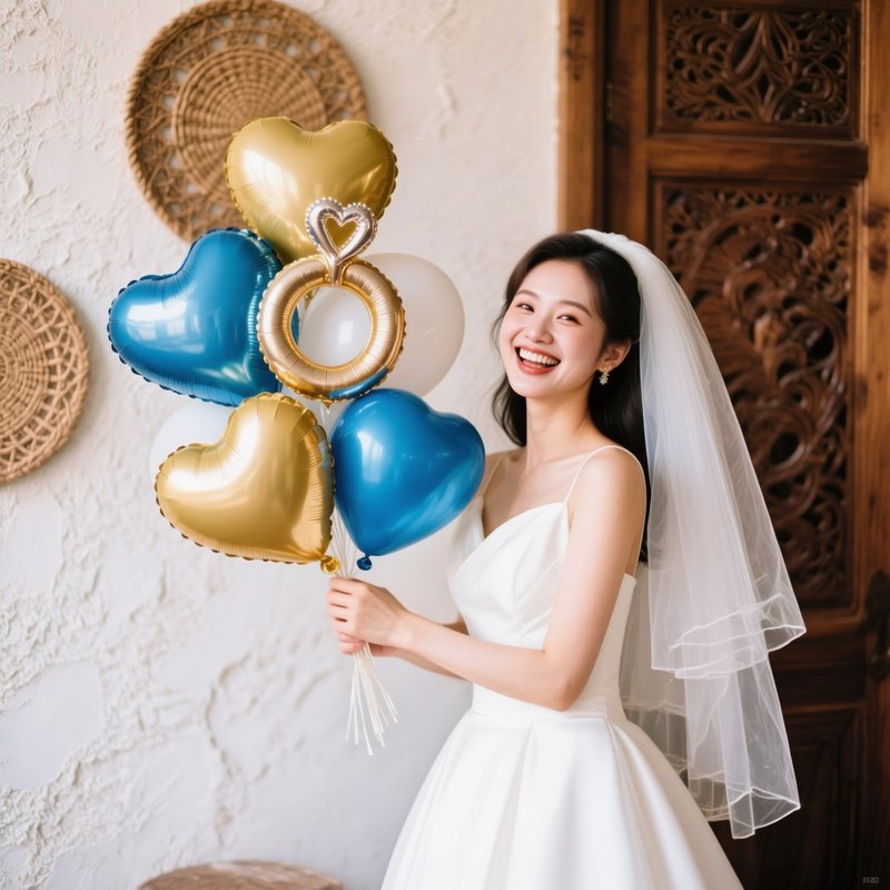 A Woman Dressed In A Bridal Outfit Wedding Celebration