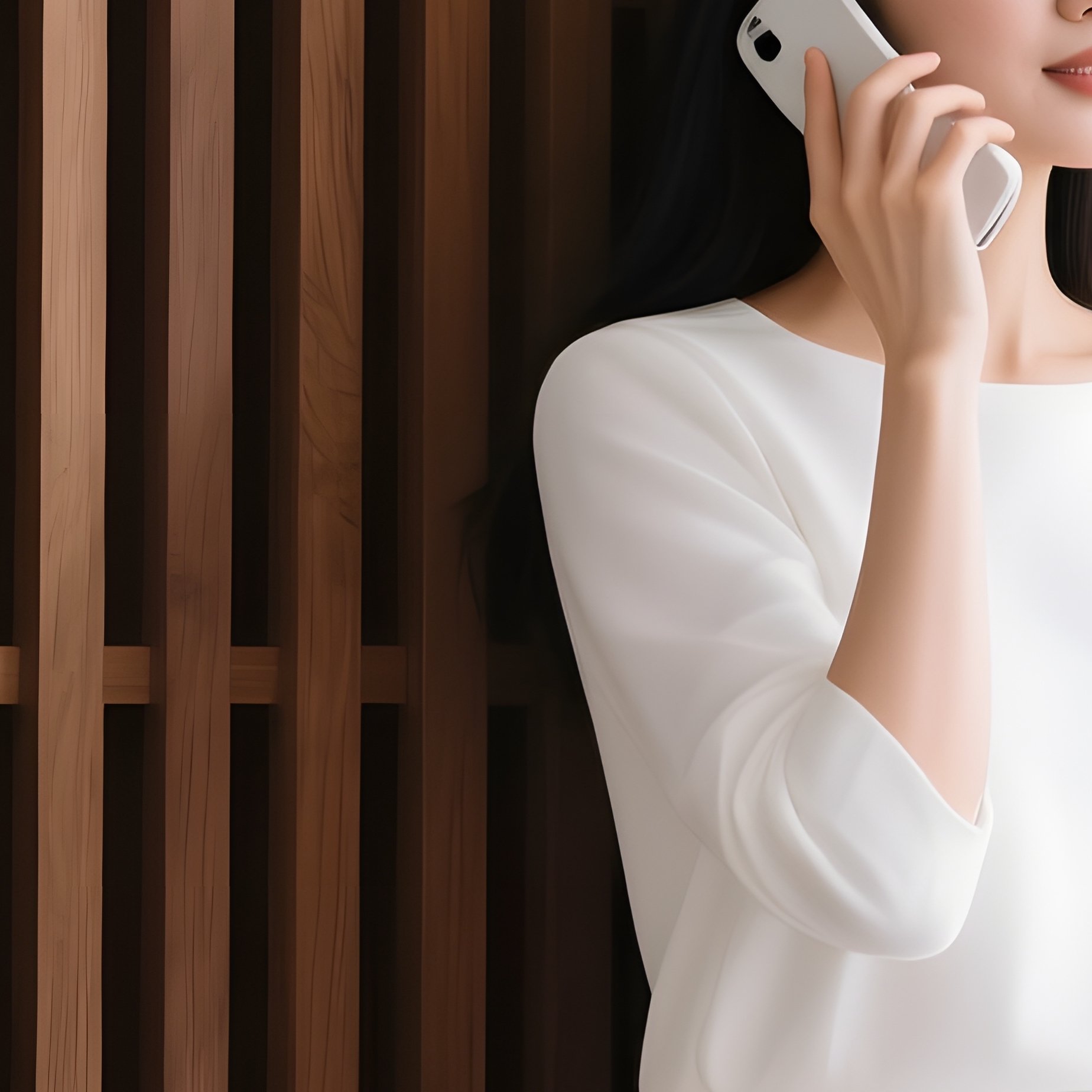 A Woman In A White Outfit Woman White Outfit - Full Resolution Quality Preview