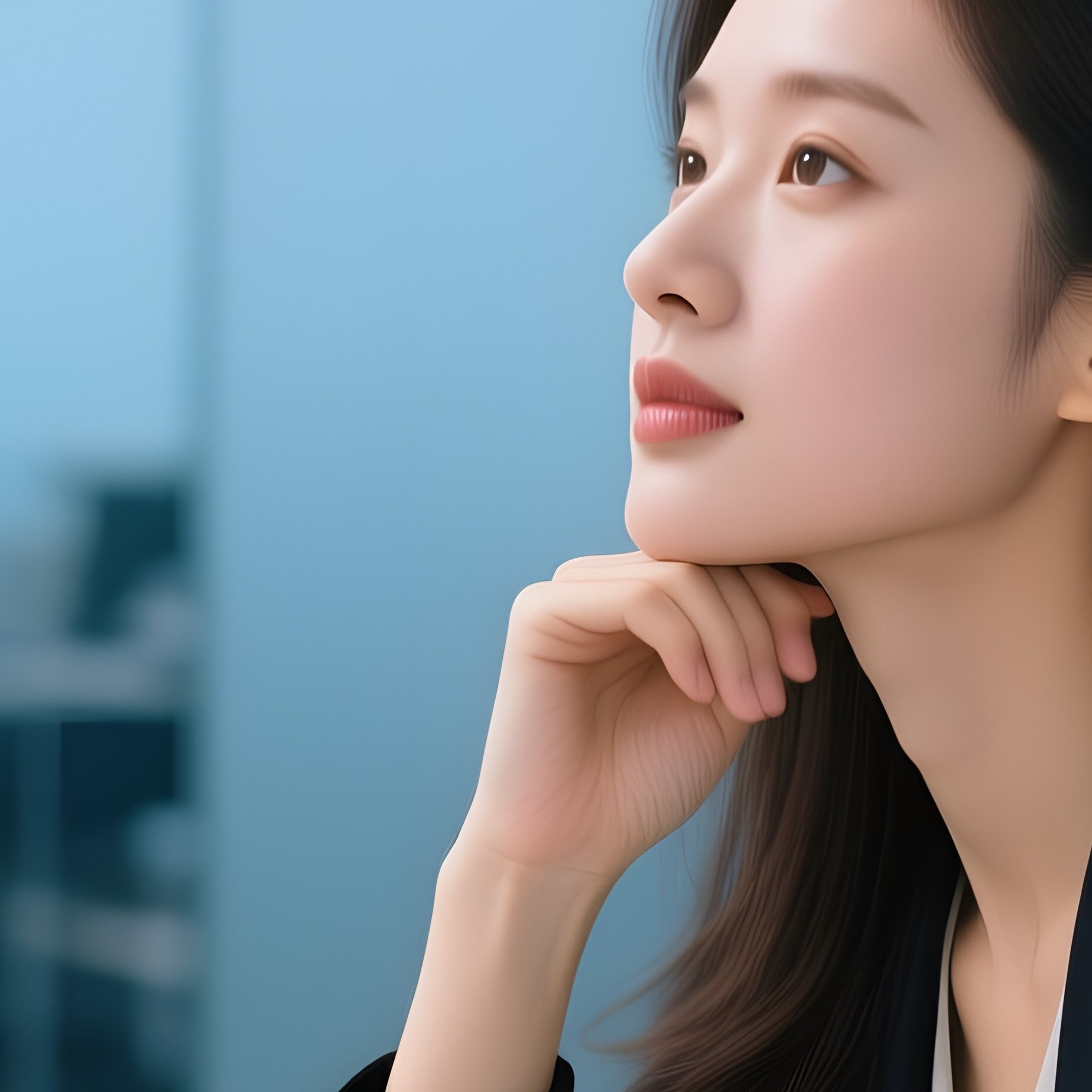 A Woman In An Office Setting Office Woman - Full Resolution Quality Preview