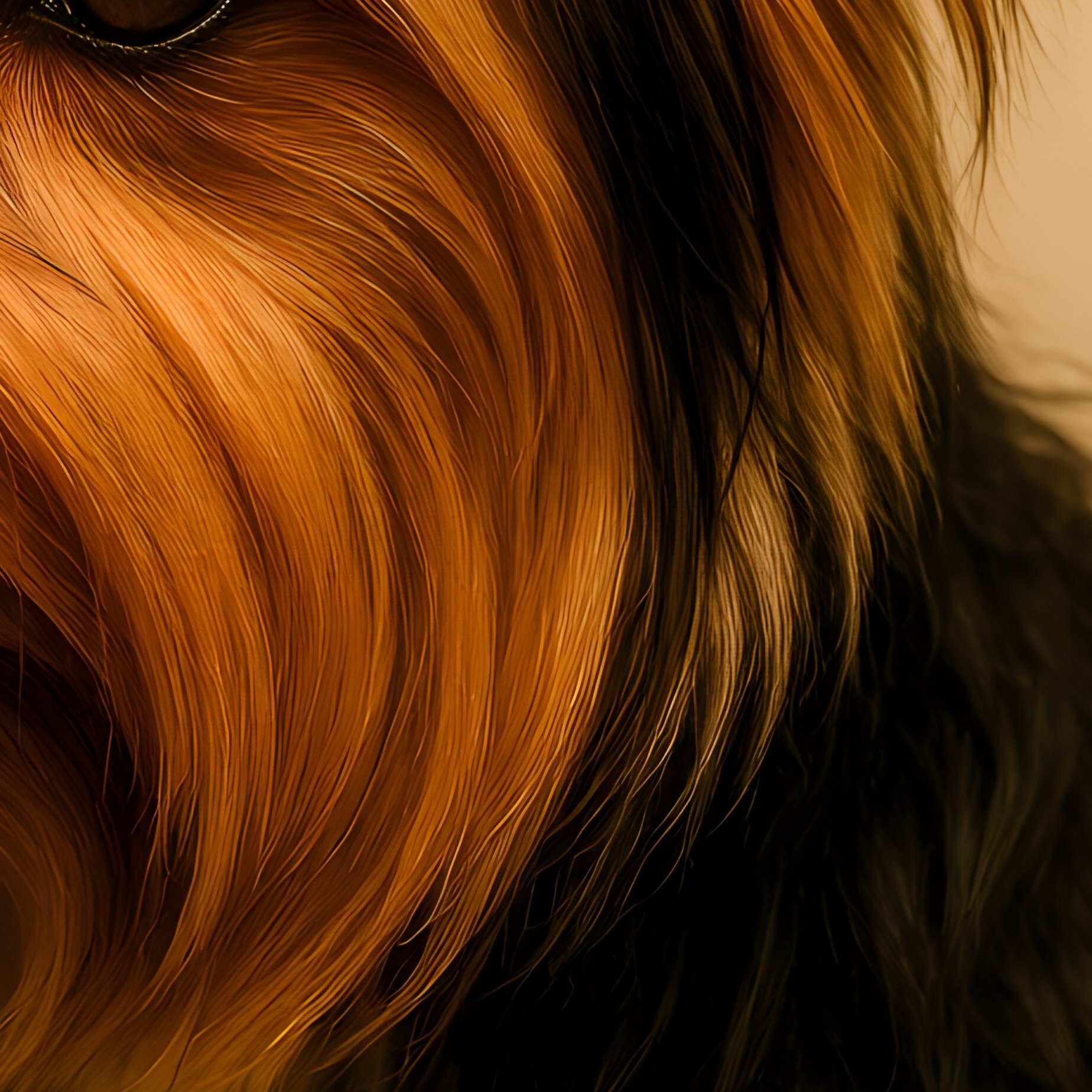 A Yorkshire Terrier On Museum Exhibit - Full Resolution Quality Preview