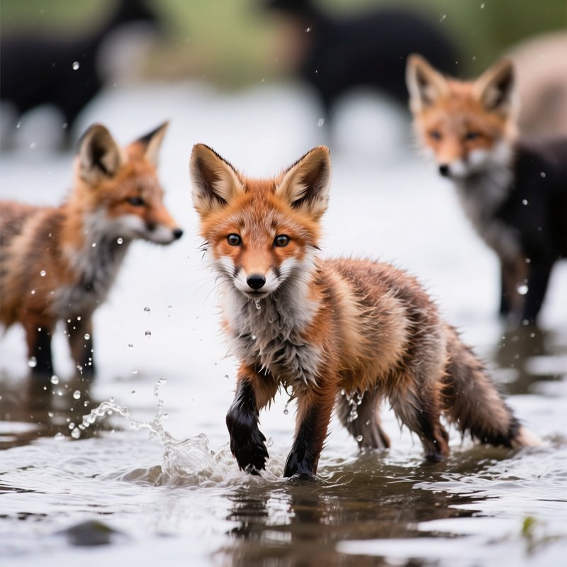 A Young Animal In A Natural Setting Wildlife Nature