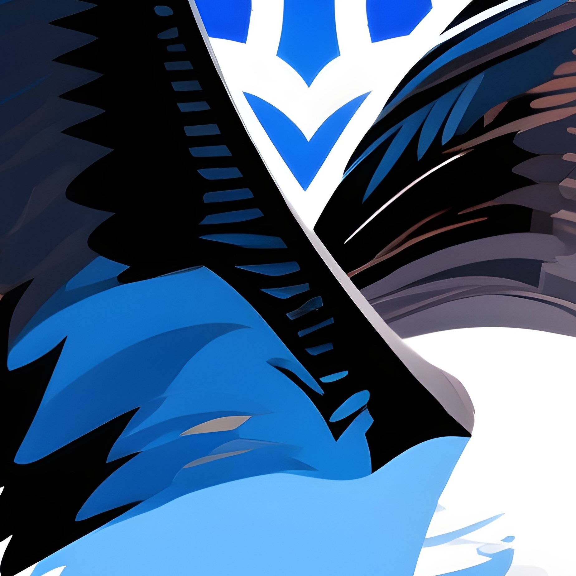 Abstract Albatross Pattern - Full Resolution Quality Preview