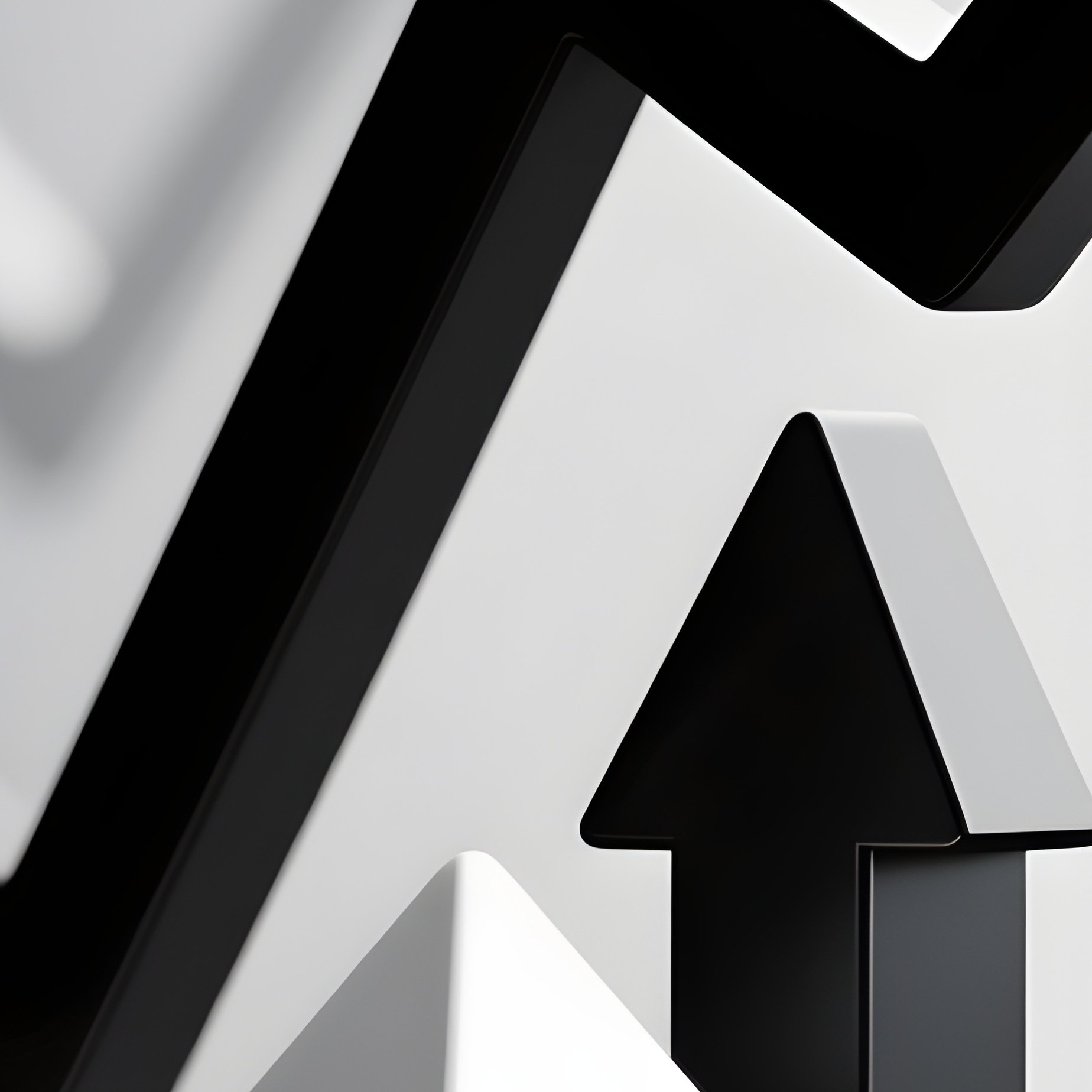 Abstract Arrows Representing Stock Values - Full Resolution Quality Preview