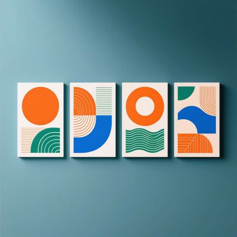 Abstract Art Compositions Abstract Art Geometric Design