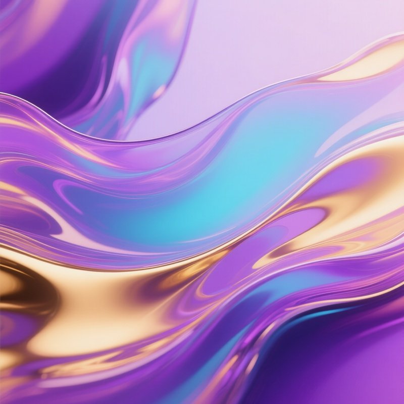 Abstract Artistic Expression Through Fluid Colors