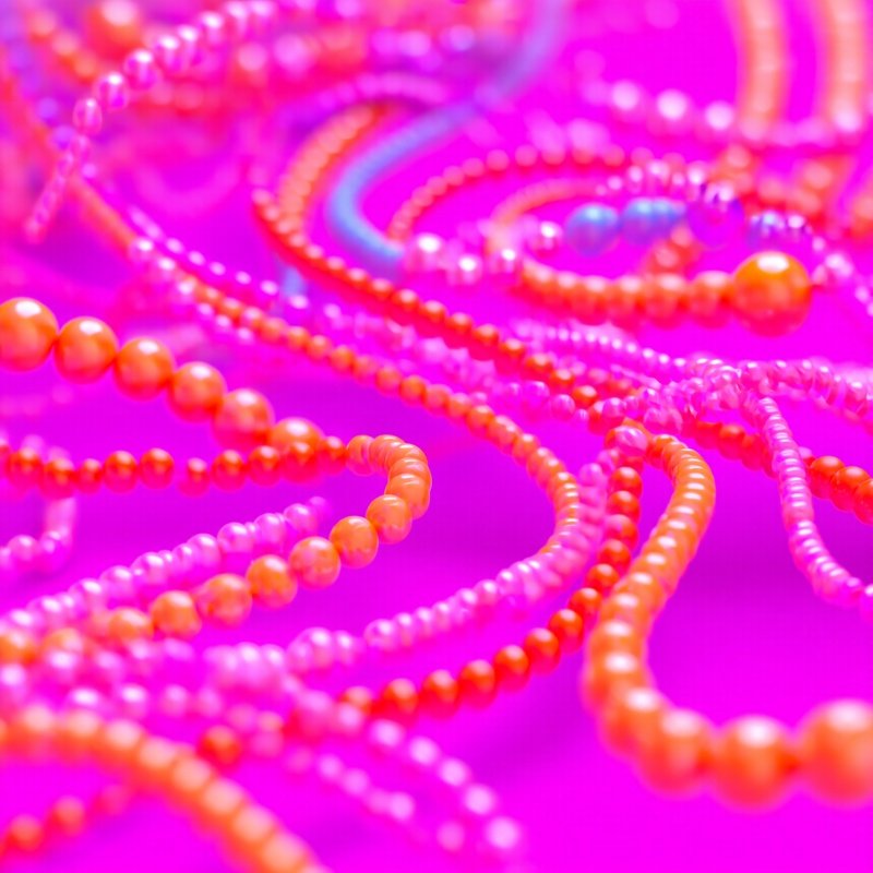 Abstract Bead Structure Abstract Beads