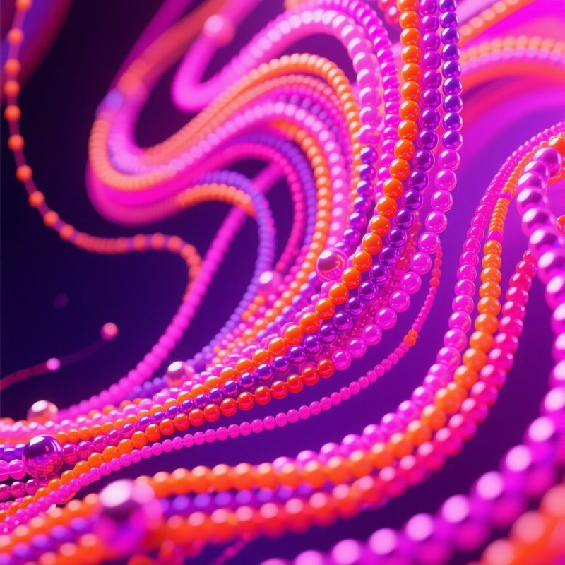 Abstract Bead Structure Abstract Beads