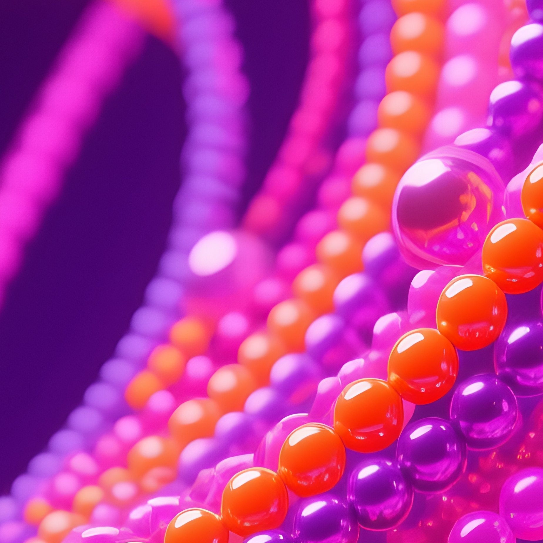 Abstract Bead Structure Abstract Beads - Full Resolution Quality Preview