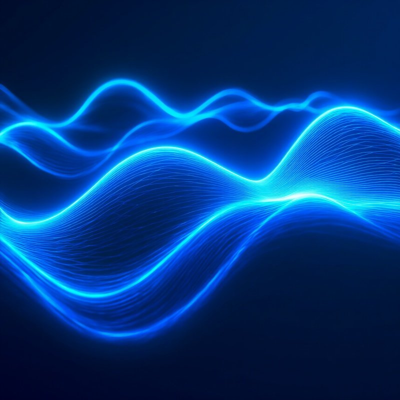 Abstract Digital Wave Pattern Abstract Digital Art