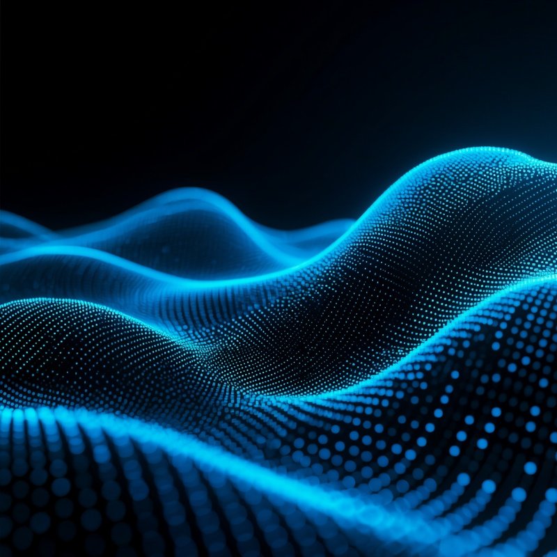 Abstract Digital Wave Pattern Abstract Digital Art