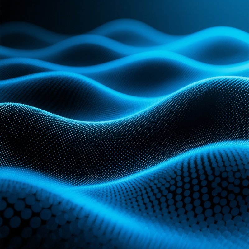 Abstract Digital Wave Pattern Abstract Digital Art