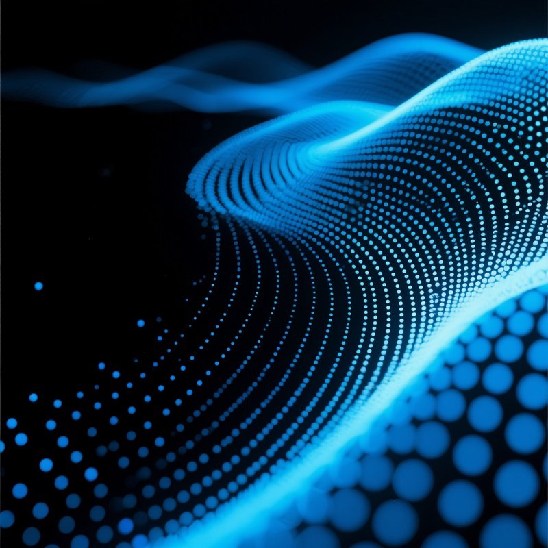 Abstract Digital Wave Pattern Abstract Digital Art