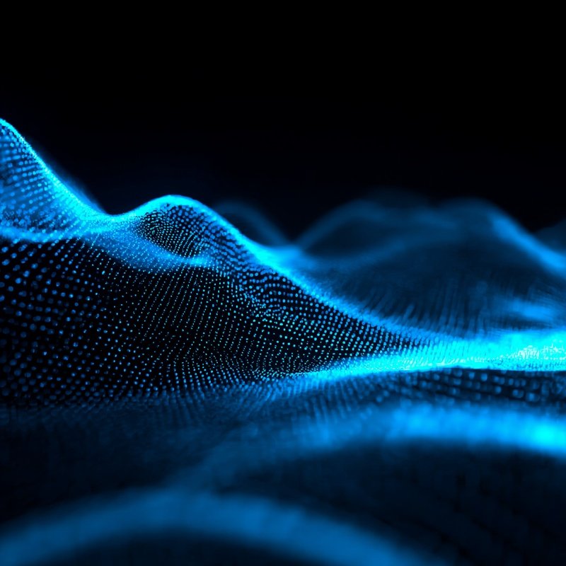 Abstract Digital Wave Pattern Abstract Digital Art