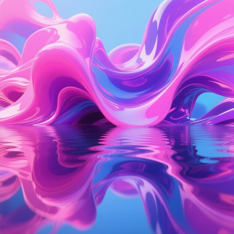 Abstract Fluid Forms Abstract Fluid Art