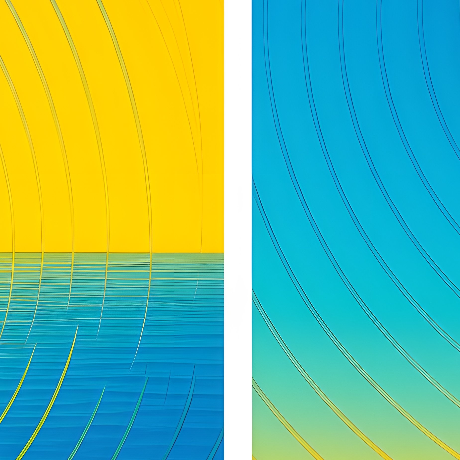 Abstract Geometric Shapes And Landscapes Abstract Art Geometric - Full Resolution Quality Preview