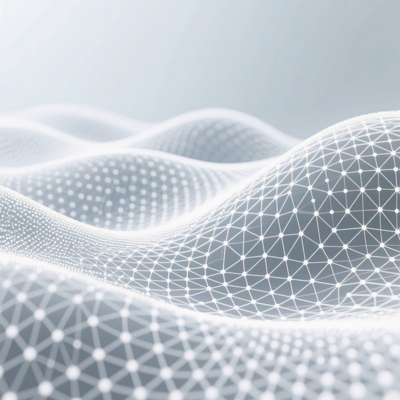 Abstract Geometric Wave Structure Abstract Geometric