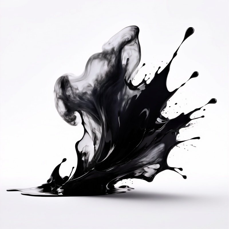 Abstract Ink Splash Abstract Ink