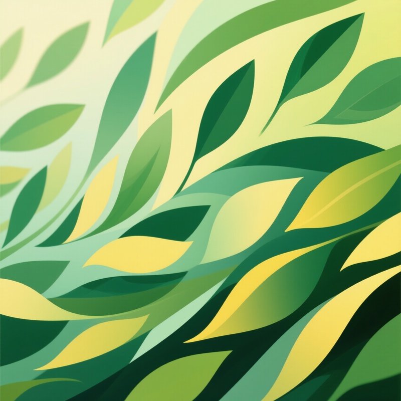 Abstract Leaf Pattern Abstract Leaf