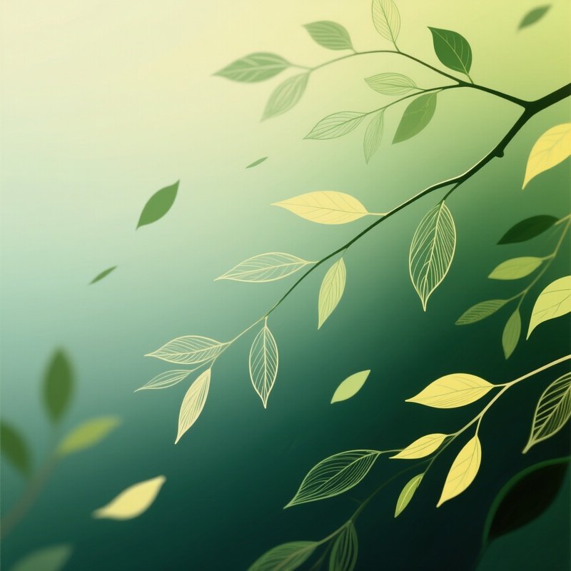 Abstract Leaf Pattern Abstract Nature