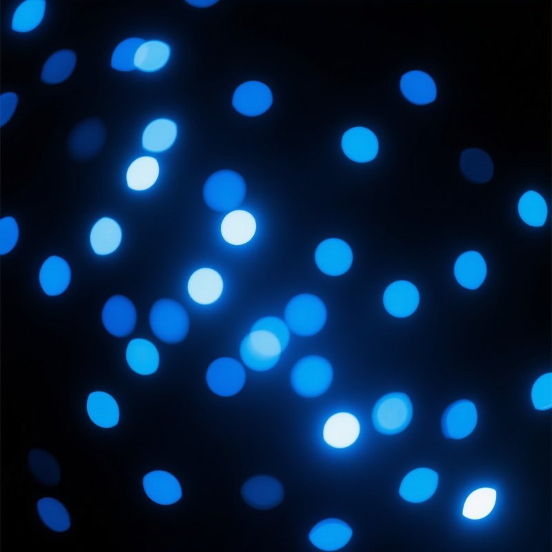 Abstract Light Pattern Abstract Blue