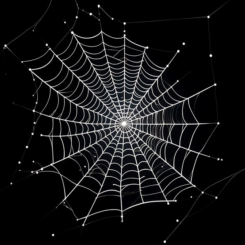 Abstract Network Of Lines On A Dark Background Abstract Network