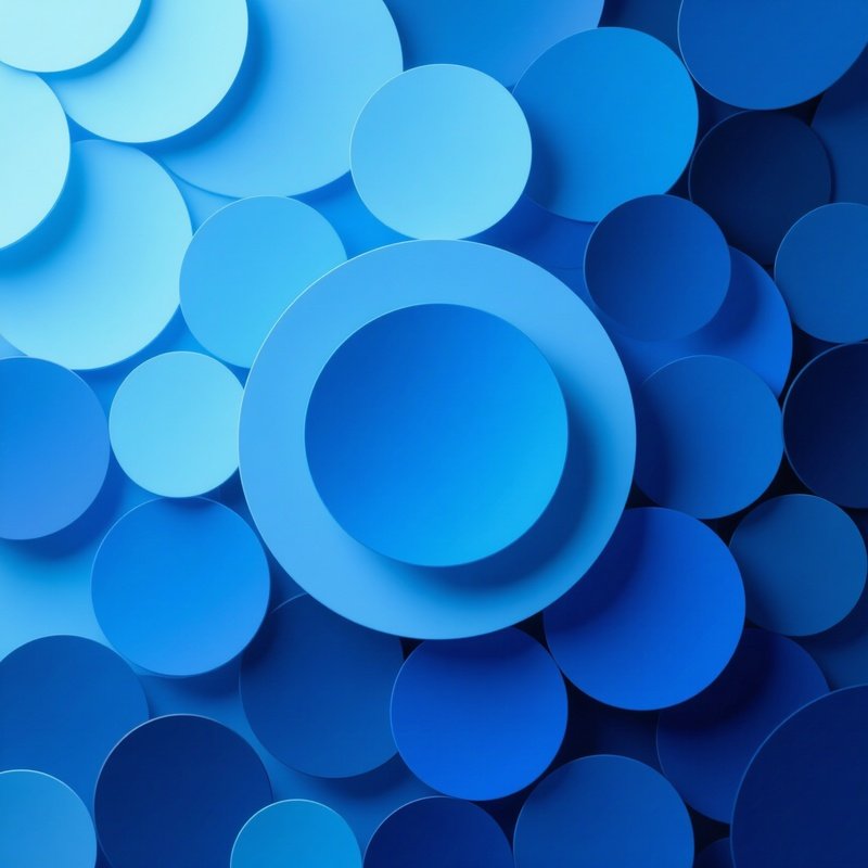 Abstract Pattern Of Circular Shapes Abstract Pattern